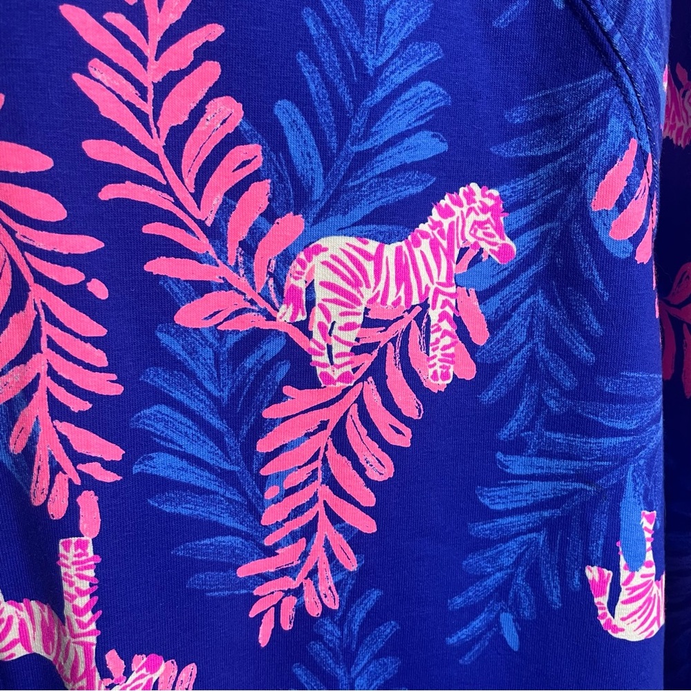 Lilly Pulitzer Skipper Popover Zebra Pullover UPF 50+ NWT $98 Retail - Picture 10 of 13